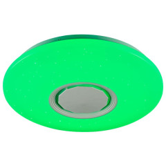 Светильник AMBRELLA FF201 WH/CH 72W(5040lm) RGB 3000K-4000K-6000K d495 ПДУ(A-play)