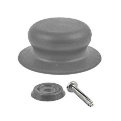 Кнопка для крышки серая (РЦ-016ср)