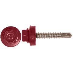 Саморез кров. КРс ZP 5,5x25 (3005) винно-красный.