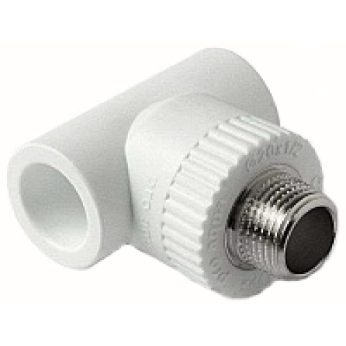 Тройник п/п комбинир. KALDE нар. резьба ф 25х1/2