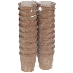 Торфяной горшочек 60*60 мм, круглый 20шт (170359)