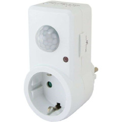 ИК-Датчик движ. 1200Вт (обзор=120гр./дальн.=9м) IP20 бел. SQ0324-0027 ДДР-01 TDM