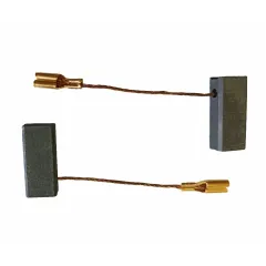 Щетки графитовые AEZ (№496) (5х8х18) поводок, клемма-мама для Калибр ЭП 650/24 (2 шт)