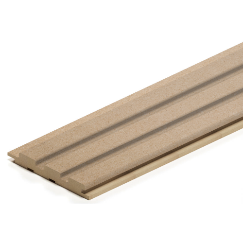 МДФ Реечная STELLA Beats Base 2700*119/110*16 (в уп. 4шт.) (под покраску)