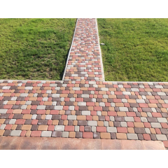 Плитка тротуарная вп  Старый город 60 (коричневый) ЯР (кратно ряду 1,1м2 (13,20 м2/п)