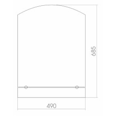 Зеркало MIXLINE 