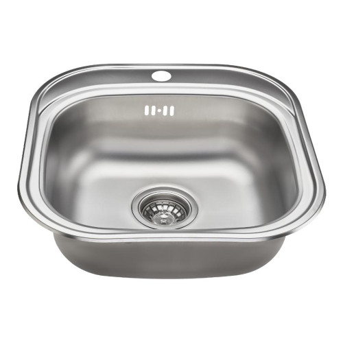 Мойка нерж. врезная UKINOX Галант 46,5х48,8 GAM465.488 -GT6K 0C (493975)