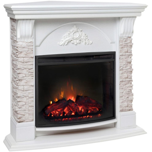 Камин электрический ATHENA CORNER GR STD/EUG/25*5 WT-511 + EVRIKA 25,5 S LED NT (EVR25.5)