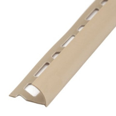 Раскладка под плитку 7-8мм наруж. 2,5м Светло-бежевый (25шт) НП8 011