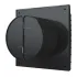 Вентилятор осевой D100 SILENT 4C Matt black с обратным клапаном