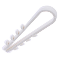 Дюбель хомут  5-10мм нейлон (100шт в уп.) Fortisflex (305605)