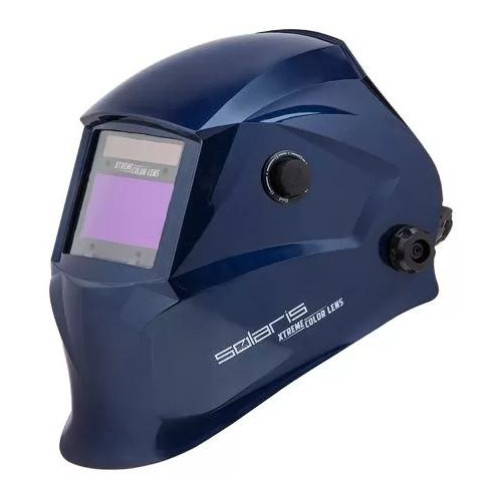 Щиток сварщика SOLARIS ASF650Х (синий металлик)