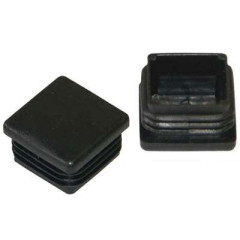 Заглушка для стальных труб пластиковая, квадр. 20х20мм