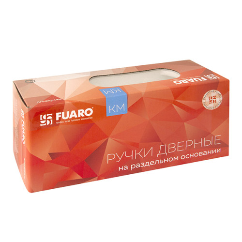 /Ручки раздельные FUARO SAMPLE KM WH-19 белая