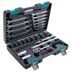 Набор инструментов STELS  31 пр. 1/4, CrV, 6 гран. головки (14102)