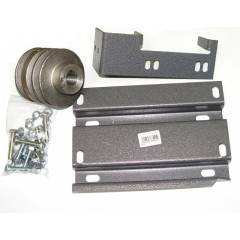 Комплект для установки двигателя, шкив 20мм, платформа, болты (3478)