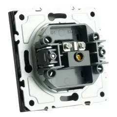 Розетка TV ЭМИЛИ черный RST00-5108-05