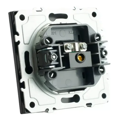 Розетка TV ЭМИЛИ черный RST00-5108-05