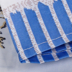 Шторка для ванной Морские звезды, полиэстер, T2022-7093 180х180см (427915)