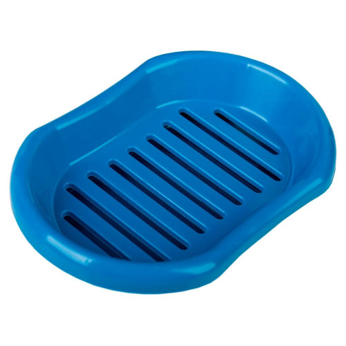 Мыльница с решёткой «Эконом», 13х9х3 см, цвет микс, пластик (4210103)