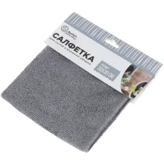 Салфетка бытовая Марья Искусница микрофибра для сухой и влажной уборки 30х30см (465257)