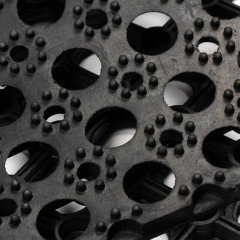 Коврик придверный 500*800мм Индия сквозные отверстия(16мм)