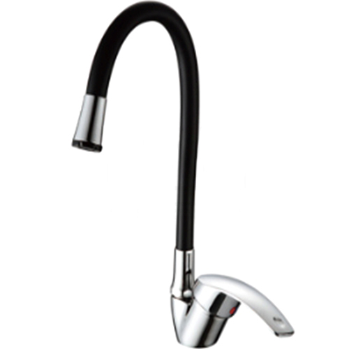 Смеситель для кухни FRUD R40055-2, хром/чёрный