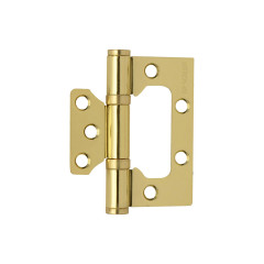 /Петля накладная НОРА-М 75*60*2,5 SB мат.латунь(2575)