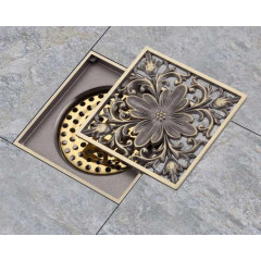 Трап кан. FRAP 100х100 бронза G81003-4