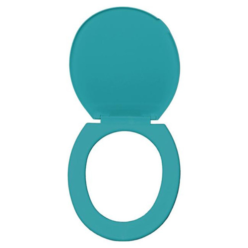 Сиденье для унитаза ИНКОЭР бирюзовое