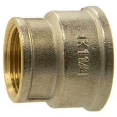 Муфта переходная латунная ф 1