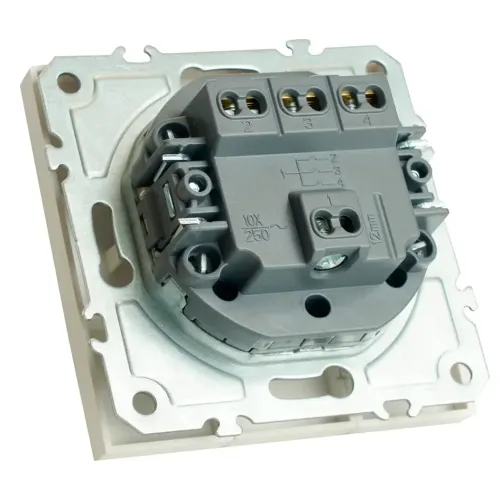 Выключатель 3-кл ЭМИЛИ белый RSW10-5108-01