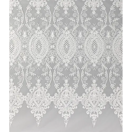 Тюль Ле-Гранд Долорес 300*260 белый с золотом