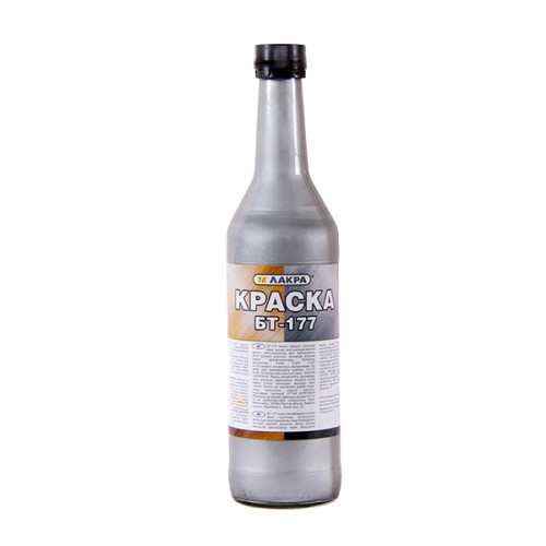 Краска ЛАКРА БТ-177 Серебрянка 0,5л