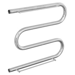 Полотенцесушитель нерж. AQUATER М 500/600 с полками (Базовая+крепеж)