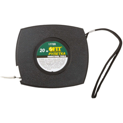 Рулетка FIT стальная лента 20 м (17720)