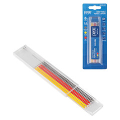 Набор стержней для автом. карандаша STARTUL EXPERT 6шт 3цв. (SE3211-02)