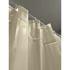 Шторка для ванной FRAP F8602 бежевая 180x180cм