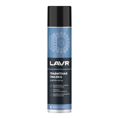 Смазка графитовая LAVR 400 мл (Ln2428)