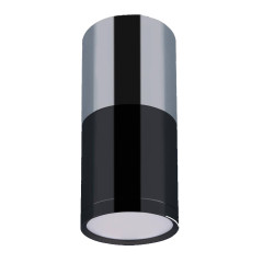 Светильник накладной ES DLR028 6W 4200K хром/черный/хром