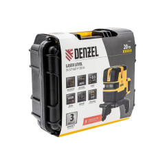Уровень лазерный DENZEL LX05 Red (35071) (*20)