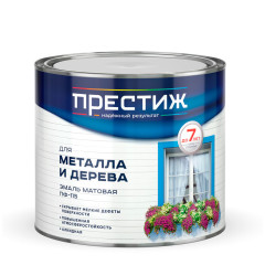 Эмаль ПФ-115 ПРЕСТИЖ белая матовая 1,9 кг