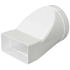 Соединитель плоского канала с круглым 612СП12,5КП