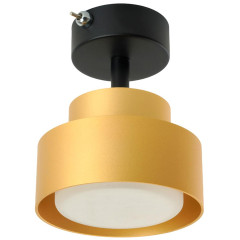 Светильник накладной FERON HL3670 AURA GX53 золото(48414)