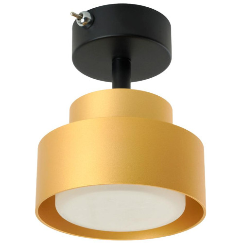 Светильник накладной FERON HL3670 AURA GX53 золото(48414)