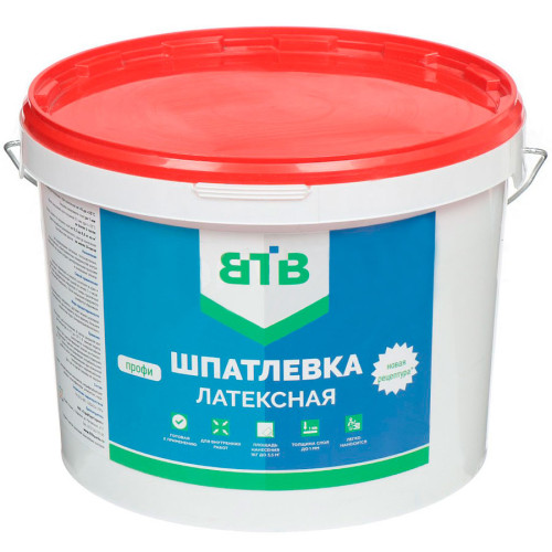 Шпатлёвка ВТВ ПРОФ латексная ведро 5 кг