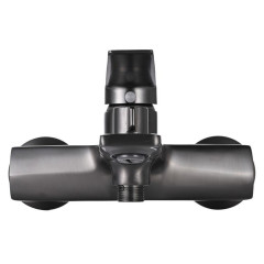 Смеситель для ванны EVA GOLD FB11GR-PVD VESTA оружейная сталь, без аксессуаров