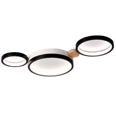 Светильник AMBRELLA FL4814/3 BK/WH 45W 3000K-6400K черный/белый