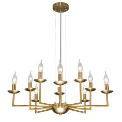 Светильник EUROSVET 60150/10 латунь