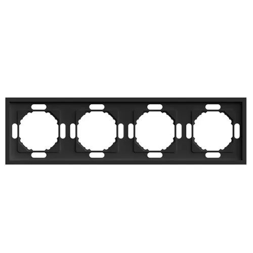 Рамка 4-пост ЭМИЛИ черный PFR00-5004-05